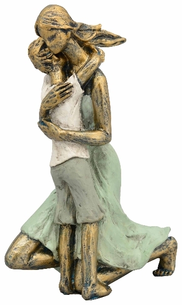 Hilda Skulptur - Mutter mit Sohn