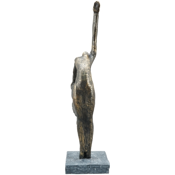 Frauen Skulptur Hilda Tänzerin, balance